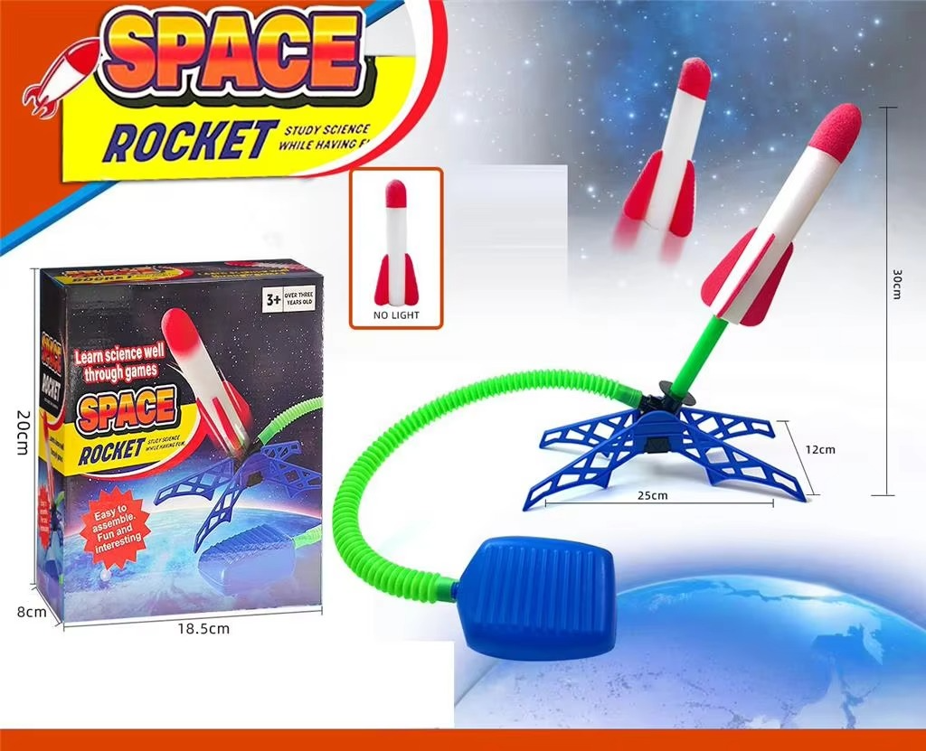 Kids Outdoor Rocket Foot Pump